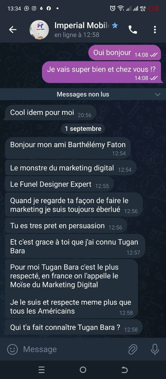 Message d'un entrepreneur : le monstre du marketing digital